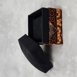 🆕NWOT Polyester Covered Box With Lid